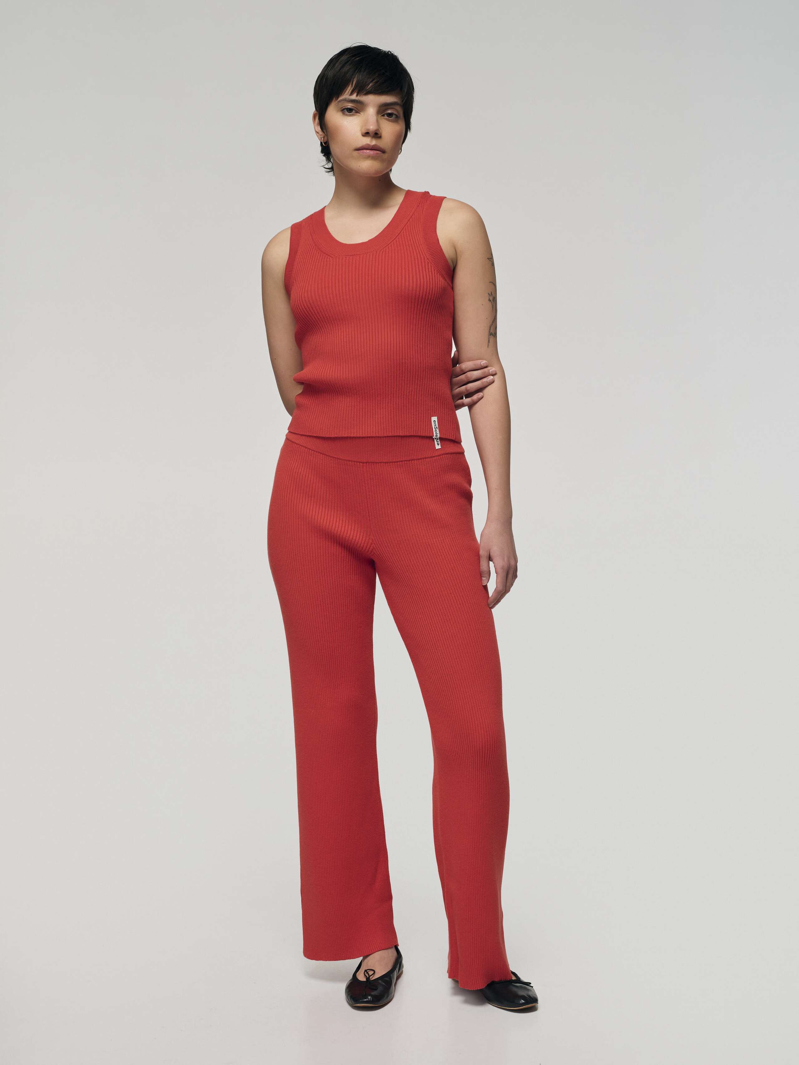 Emma trousers in red