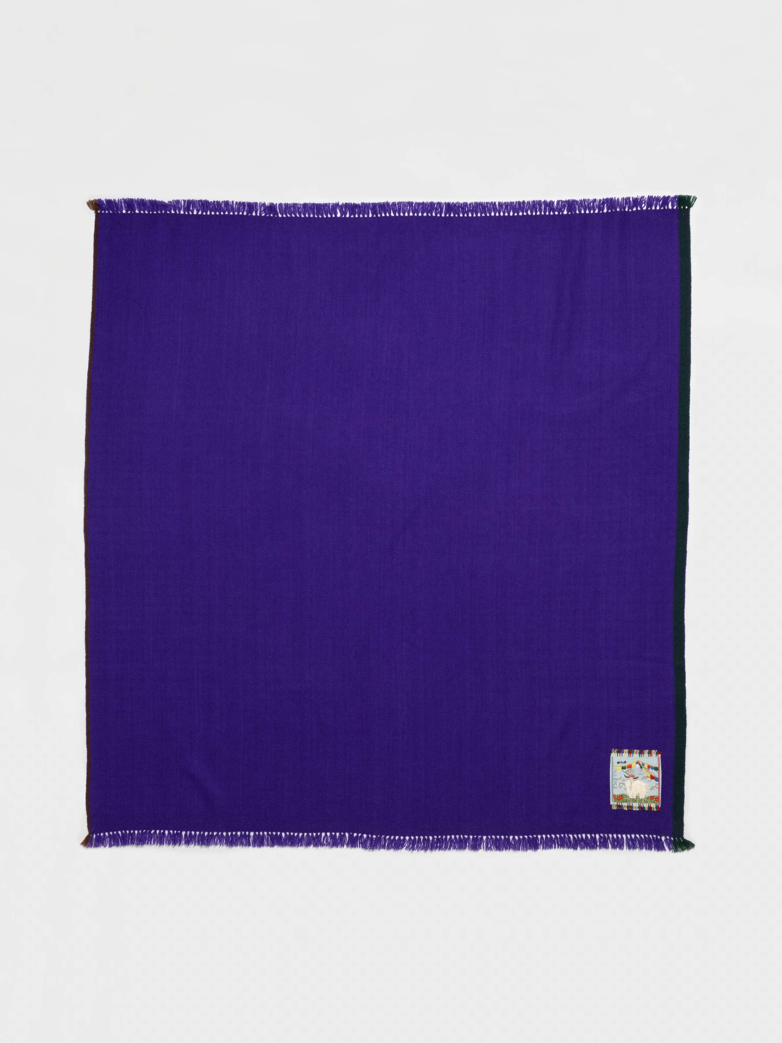 Blia cashmere stole black currant