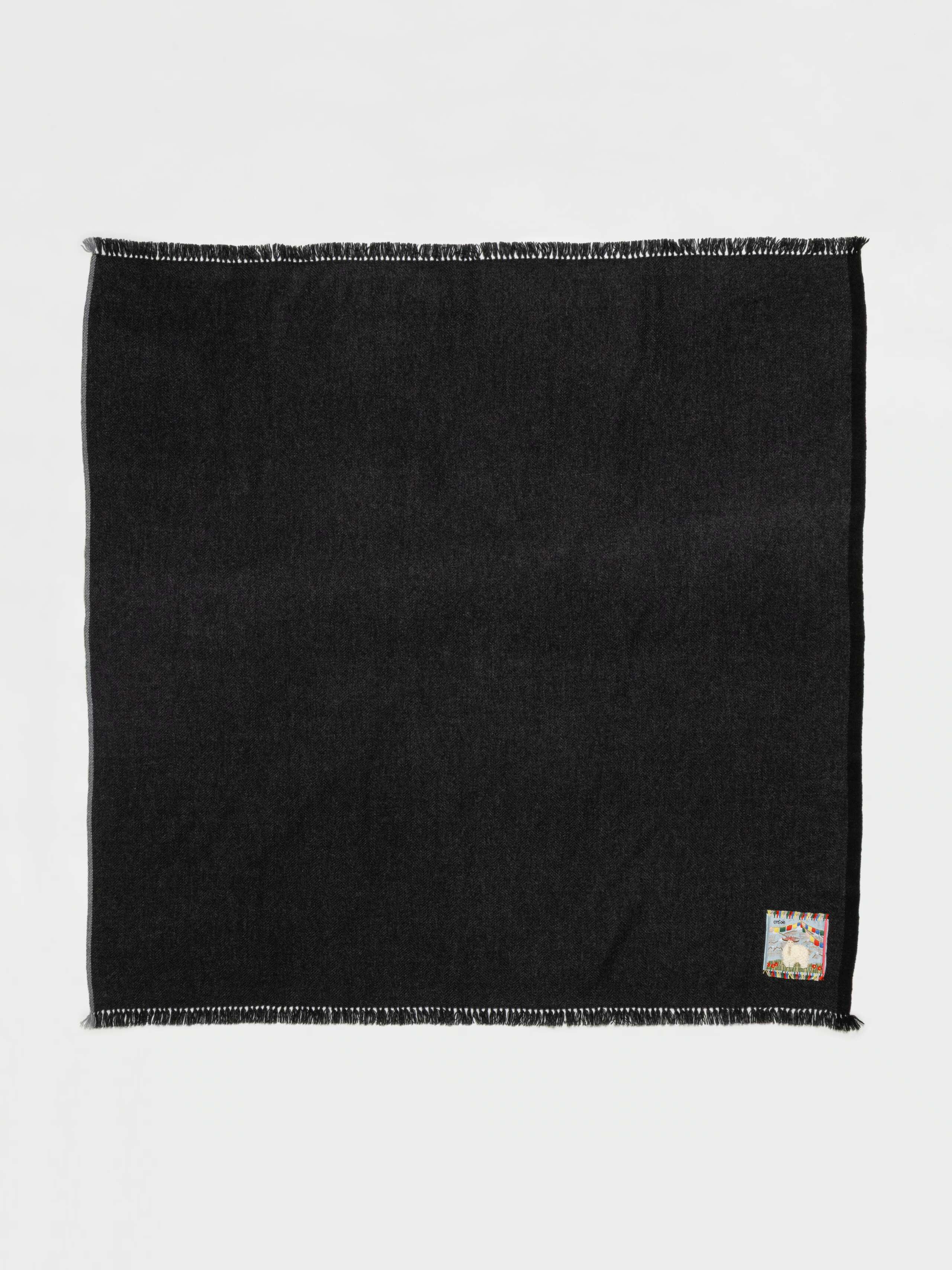 Blia cashmere stole in wolf grey