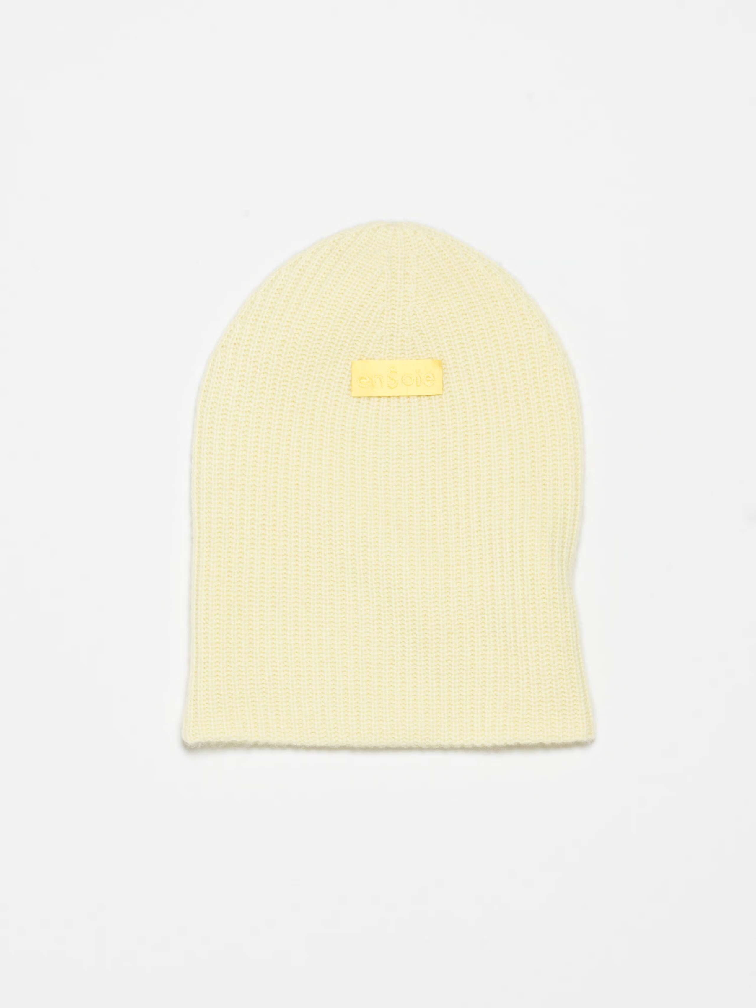 Product Shot of Bree Beanie in Lt. Yellow