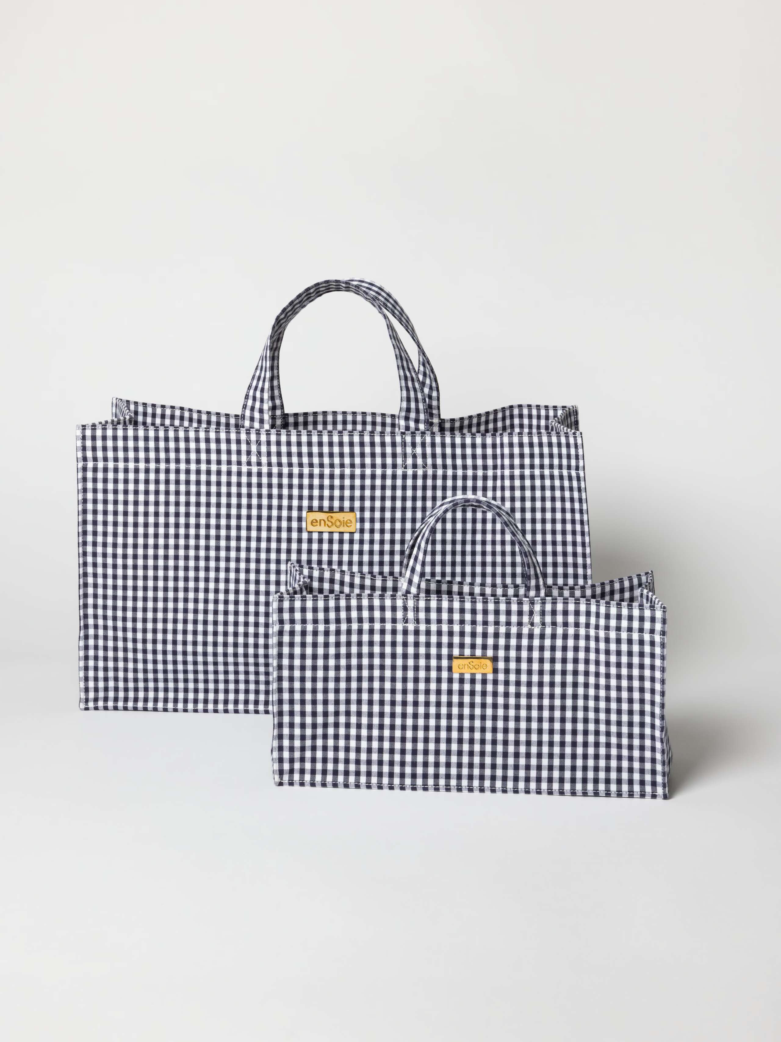Flûte bag in vichy Zurich Navy